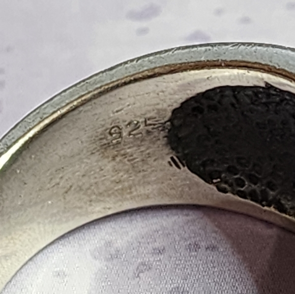 Templar Crosses Sterling Silver Men's Ring - Picture 2 of 5